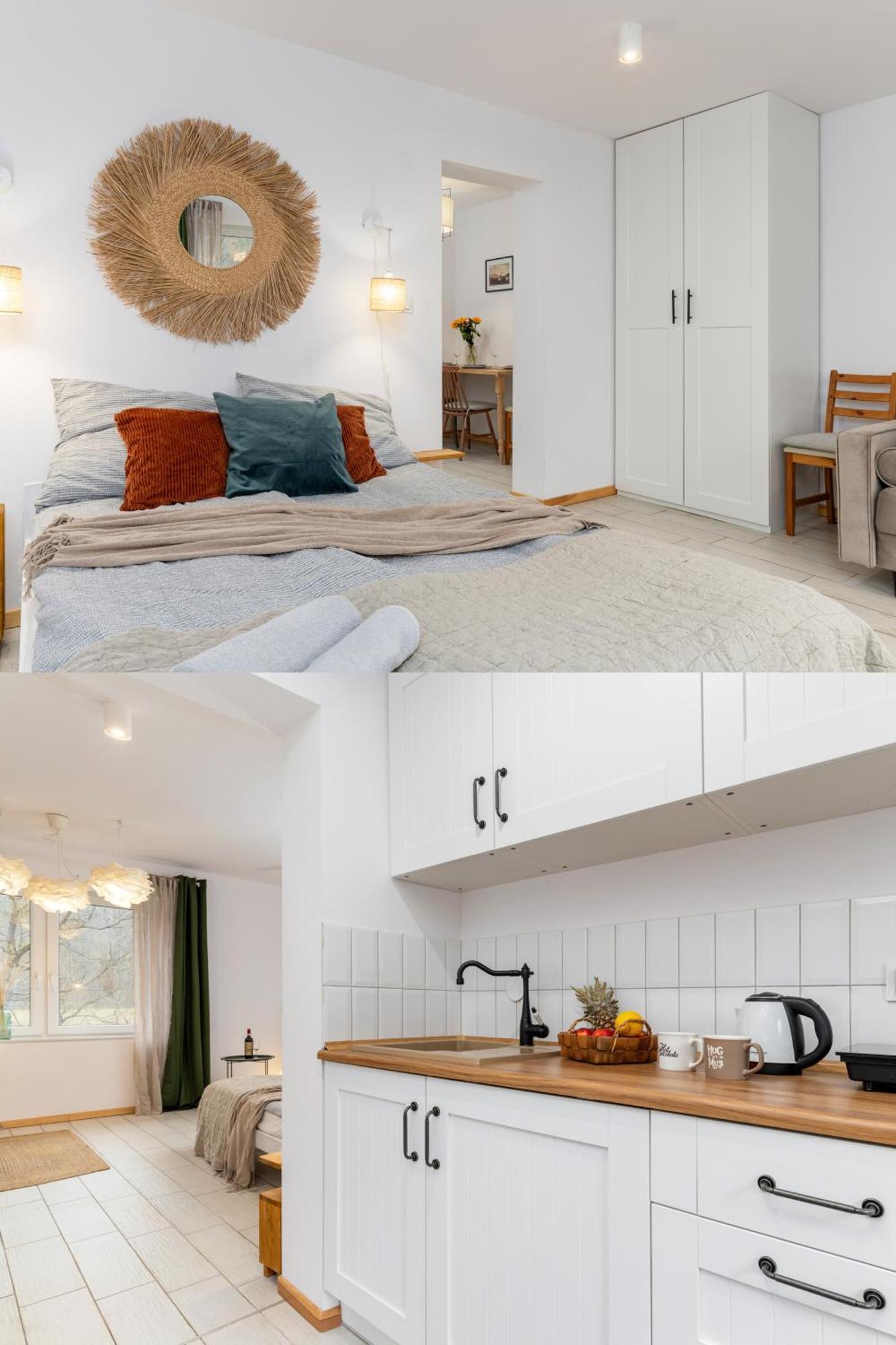 W Deski Dom Apartamenty Krzyżowa Eksteriør billede
